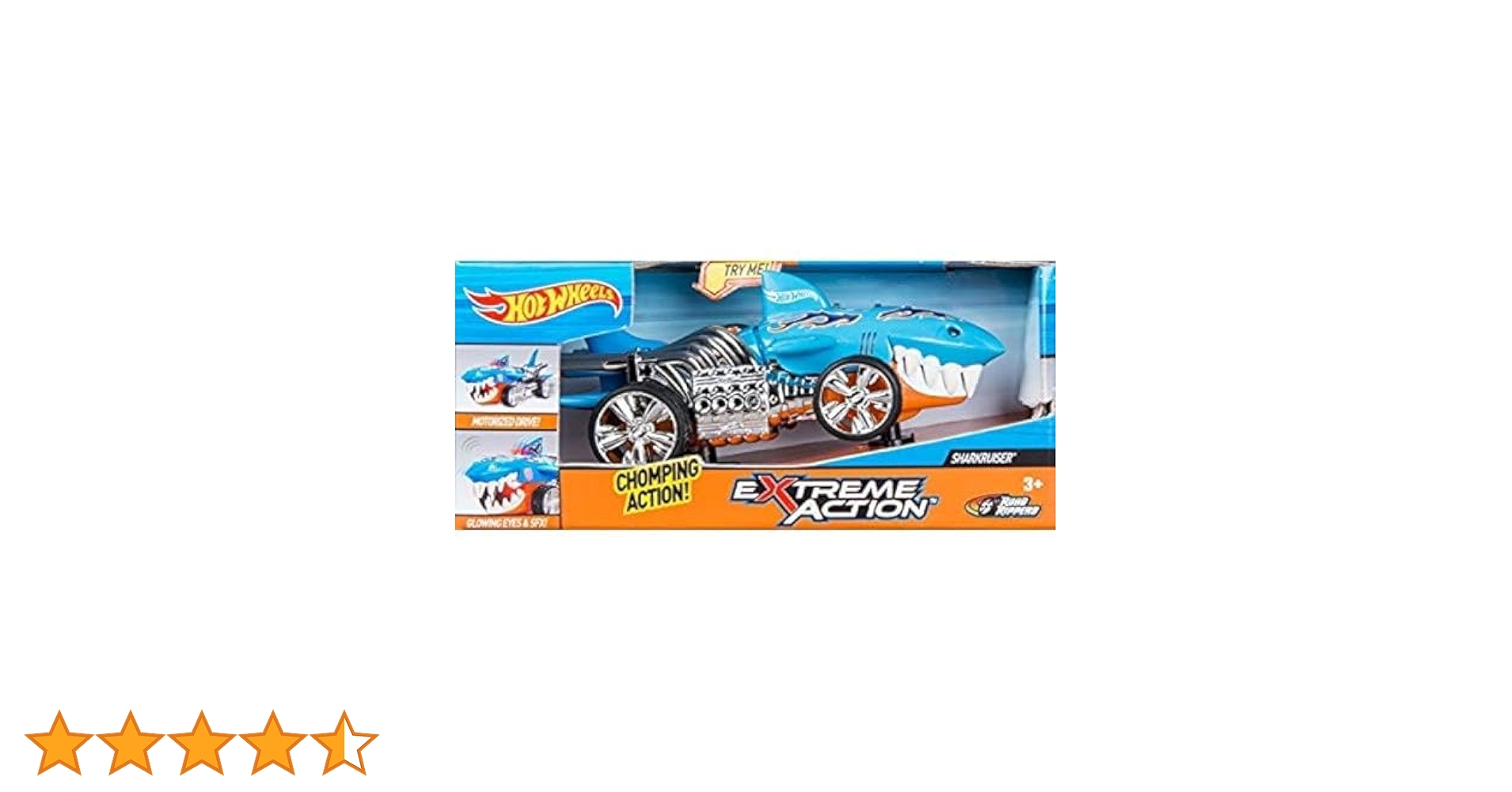 ホットウィール　SHARKRUISER EXTREME ACTION HOT WHEELS Extreme Action SHARK CRUISER CAR unboxing - YouTube